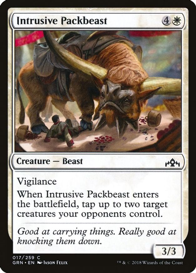 Intrusive Packbeast | 17 | Guilds of Ravnica