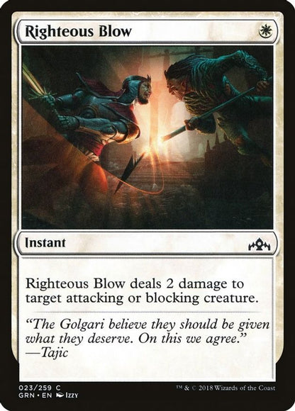 Righteous Blow | 23 | Guilds of Ravnica