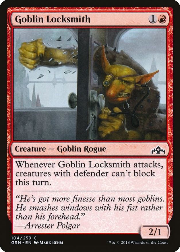 Goblin Locksmith | 104 | Guilds of Ravnica