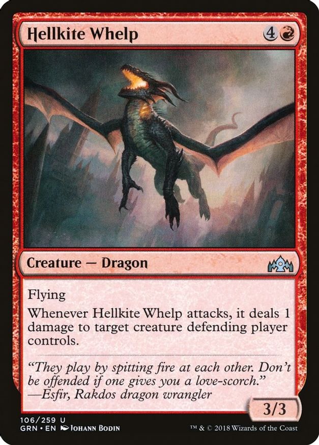 Hellkite Whelp | 106 | Guilds of Ravnica