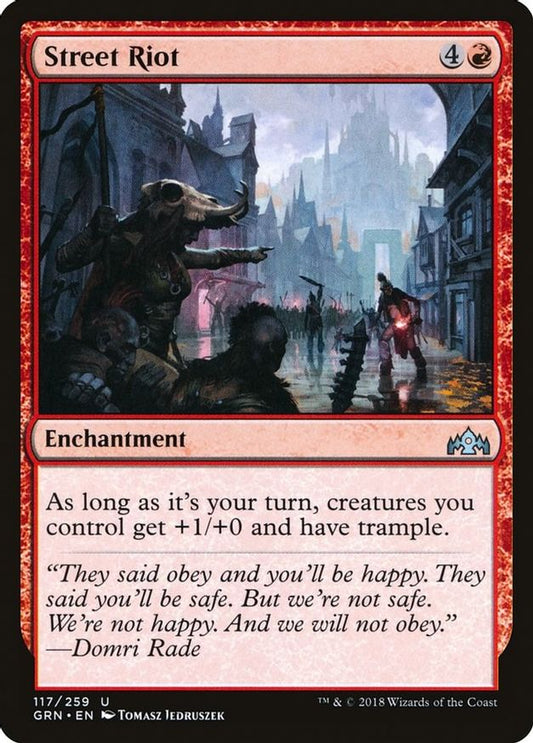 Street Riot | 117 | Guilds of Ravnica