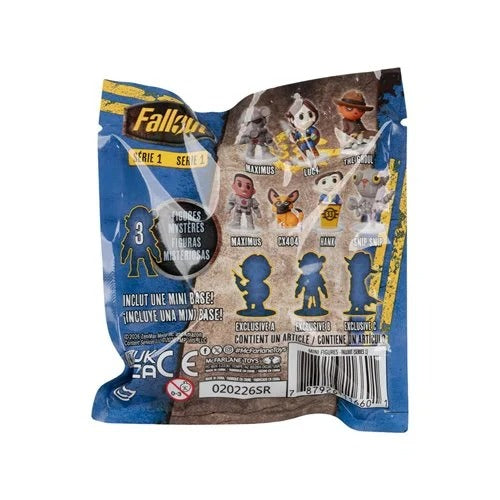 Fallout TV 2.5-Inch Mini-Figure Series 1 Blind Bag (1 Bag with 1 Figure)