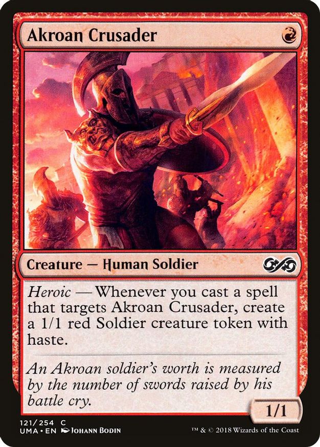 Akroan Crusader | 121 | Ultimate Masters