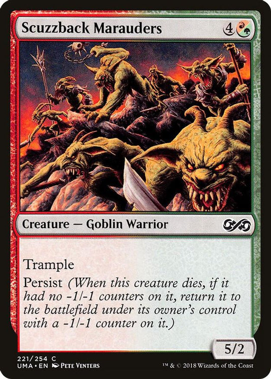Scuzzback Marauders | 221 | Ultimate Masters
