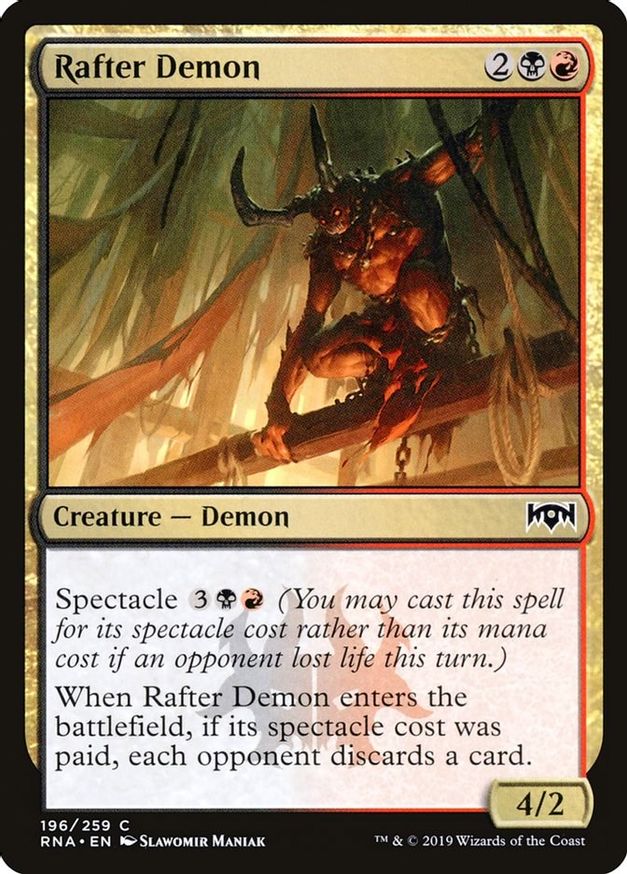 Rafter Demon | 196 | Ravnica Allegiance
