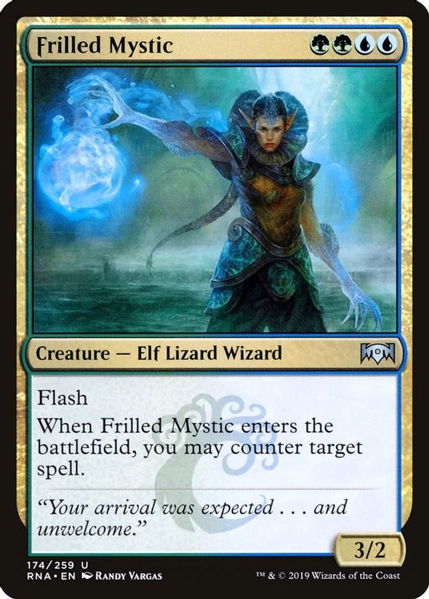 Frilled Mystic | 174 | Ravnica Allegiance