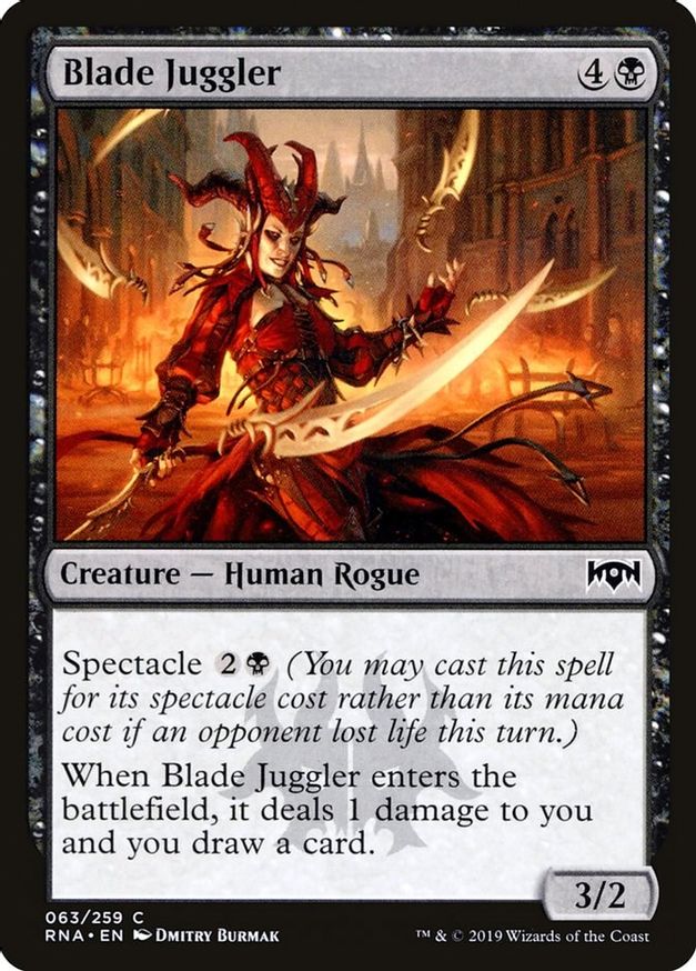 Blade Juggler | 63 | Ravnica Allegiance