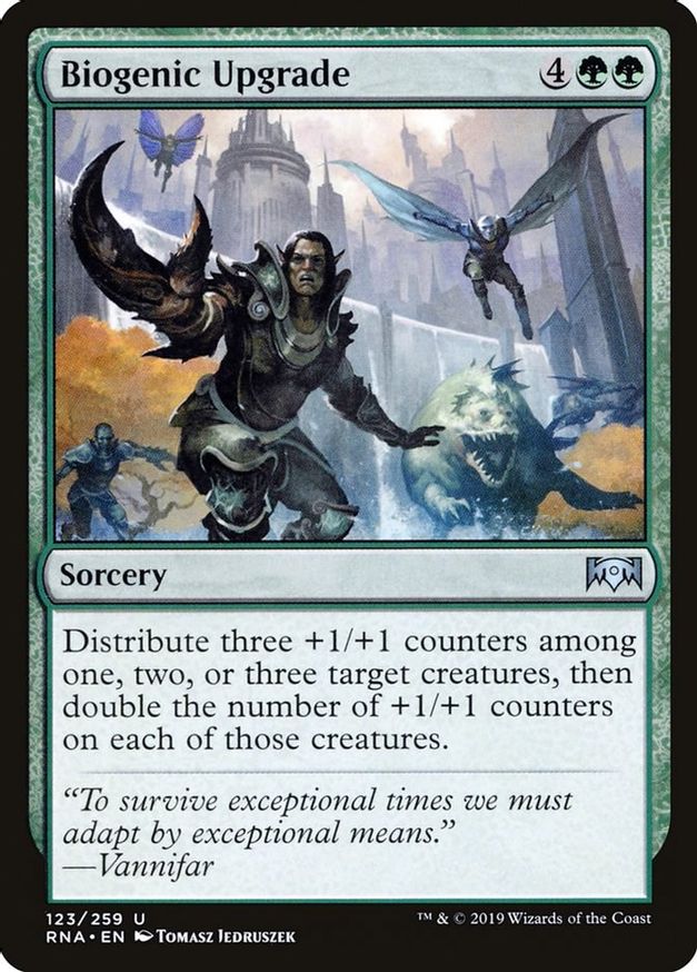 Biogenic Upgrade | 123 | Ravnica Allegiance
