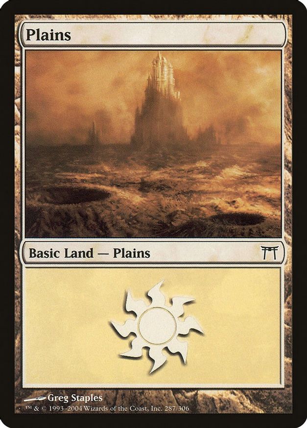 Plains (287) | Champions of Kamigawa