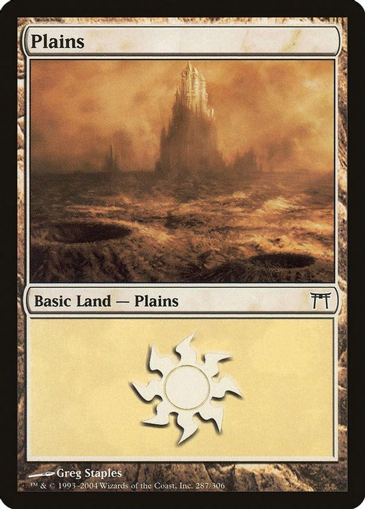 Plains (287) | Champions of Kamigawa