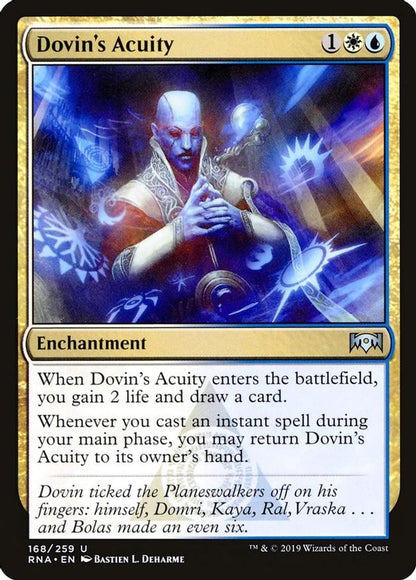 Dovin's Acuity | 168 | Ravnica Allegiance
