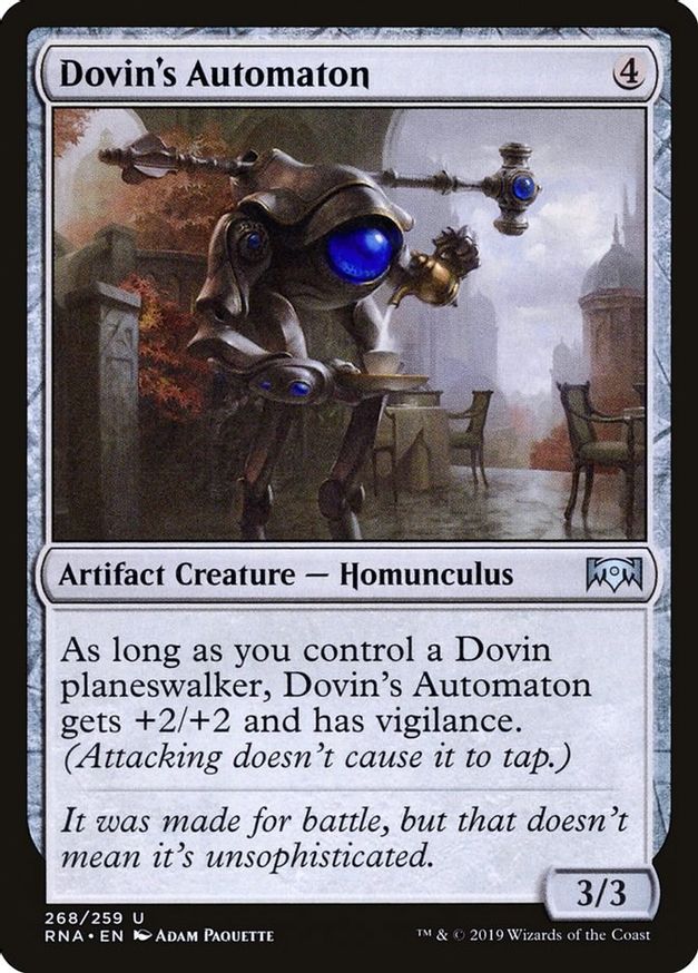 Dovin's Automaton | 268 | Ravnica Allegiance