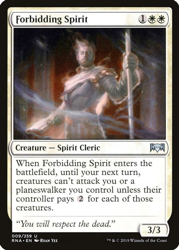 Forbidding Spirit | 9 | Ravnica Allegiance