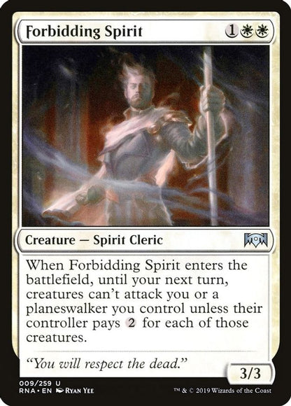 Forbidding Spirit | 9 | Ravnica Allegiance