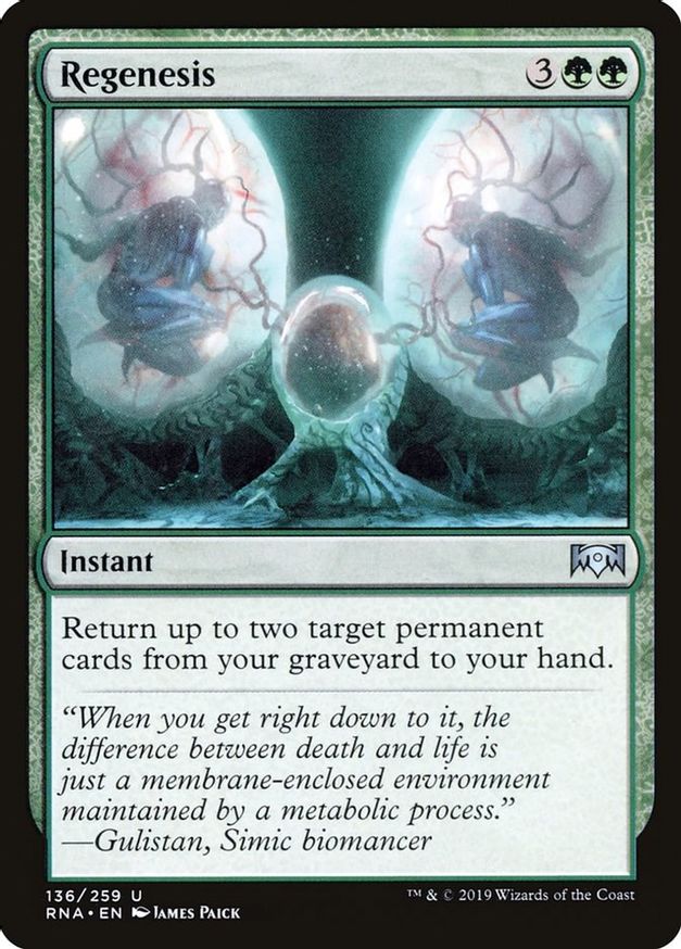 Regenesis | 136 | Ravnica Allegiance