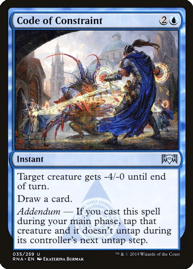 Code of Constraint | 35 | Ravnica Allegiance