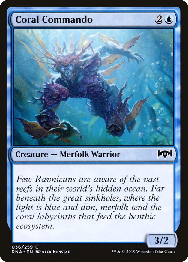 Coral Commando | 36 | Ravnica Allegiance