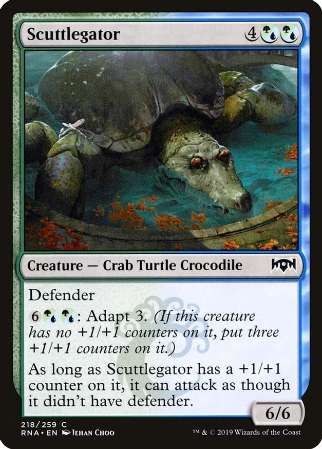 Scuttlegator | 218 | Ravnica Allegiance