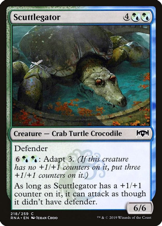 Scuttlegator | 218 | Ravnica Allegiance