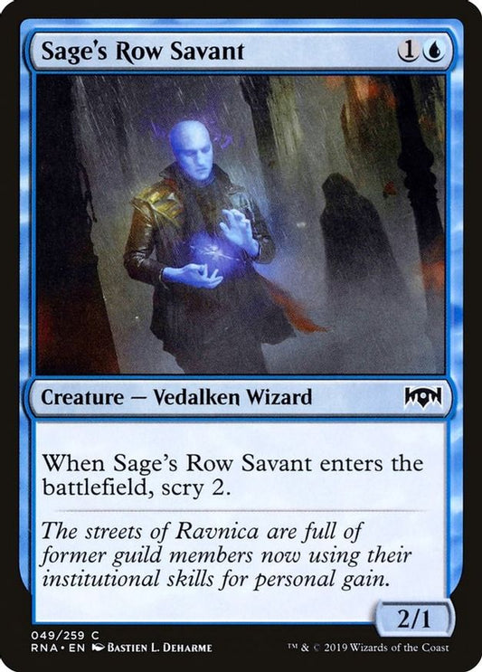 Sage's Row Savant | 49 | Ravnica Allegiance