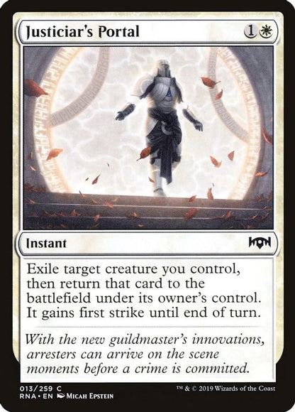 Justiciar's Portal | 13 | Ravnica Allegiance