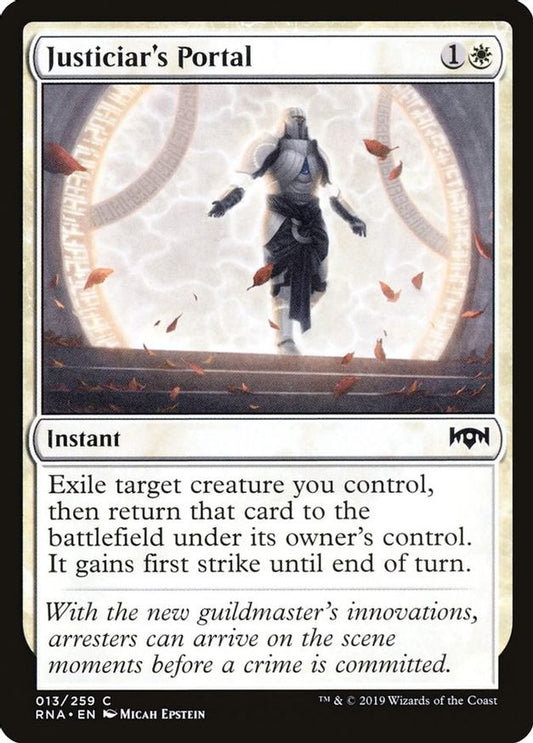 Justiciar's Portal | 13 | Ravnica Allegiance