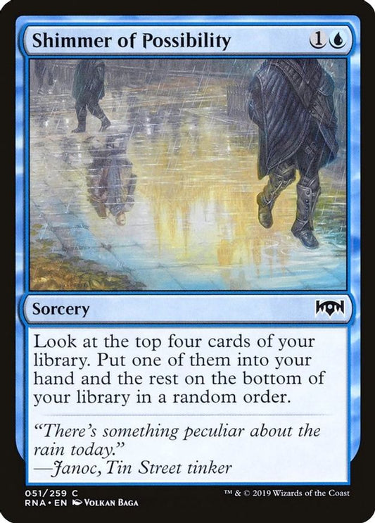 Shimmer of Possibility | 51 | Ravnica Allegiance