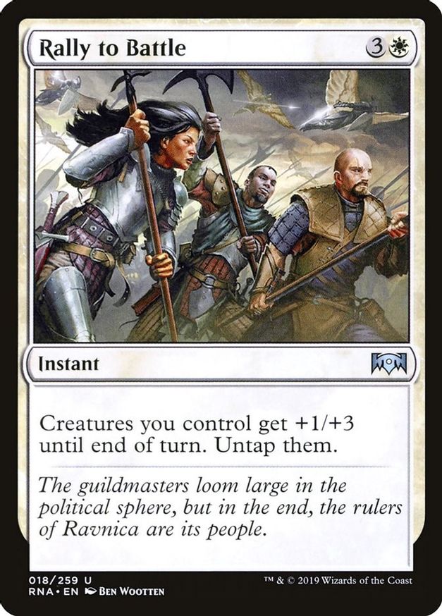 Rally to Battle | 18 | Ravnica Allegiance