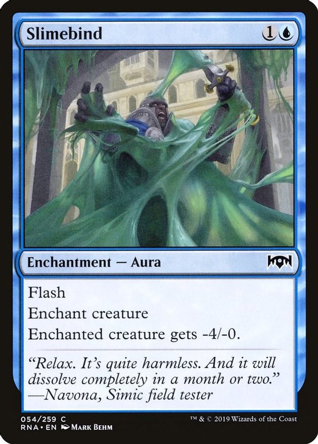 Slimebind | 54 | Ravnica Allegiance