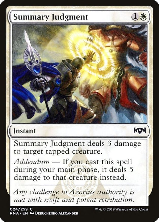 Summary Judgment | 24 | Ravnica Allegiance