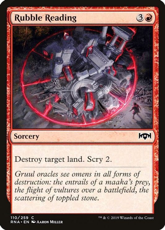 Rubble Reading | 110 | Ravnica Allegiance