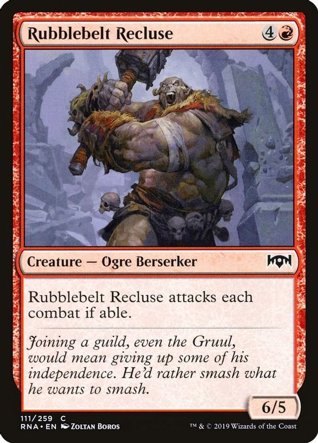Rubblebelt Recluse | 111 | Ravnica Allegiance