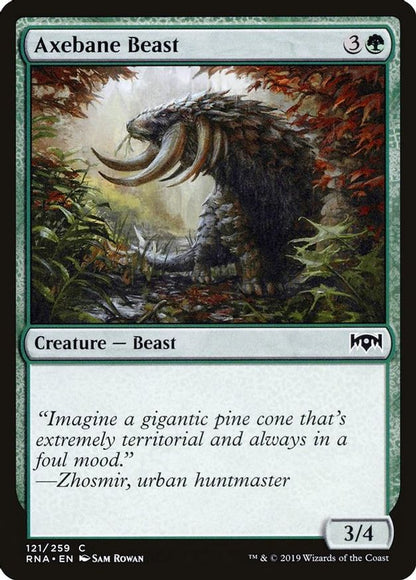 Axebane Beast | 121 | Ravnica Allegiance