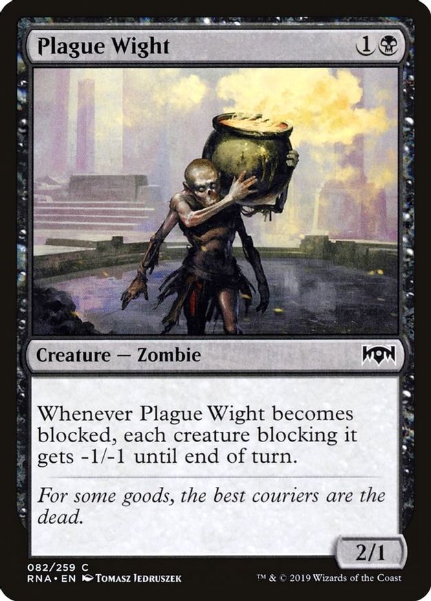 Plague Wight | 82 | Ravnica Allegiance