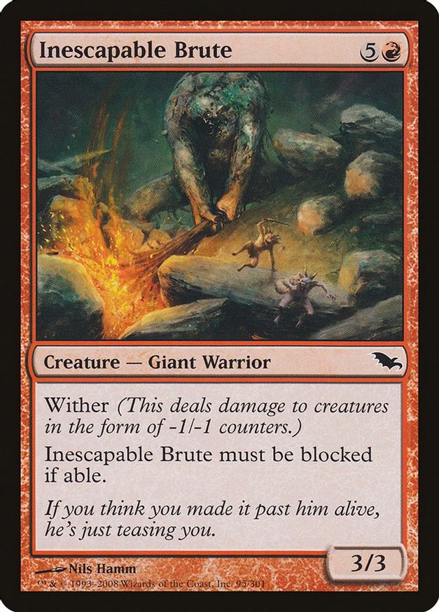 Inescapable Brute | 95 | Shadowmoor