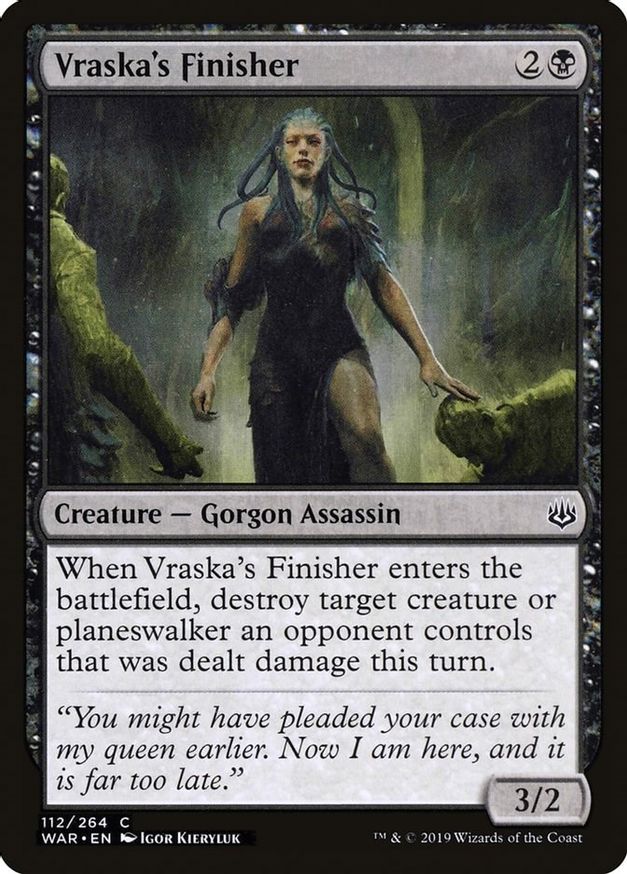 Vraska's Finisher | 112 | War of the Spark
