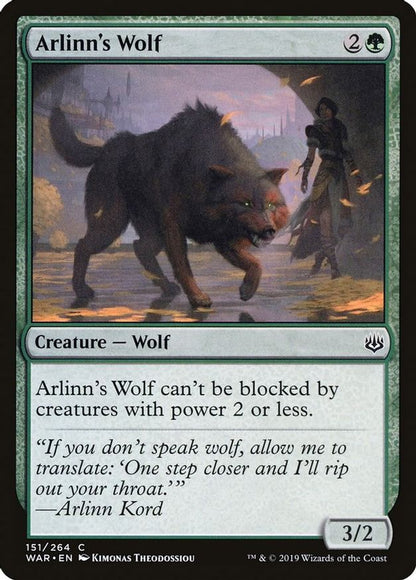 Arlinn's Wolf | 151 | War of the Spark
