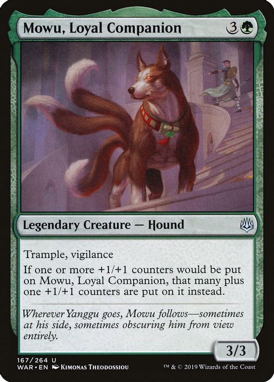Mowu, Loyal Companion | 167 | War of the Spark