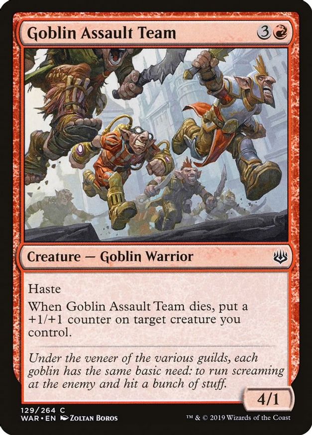 Goblin Assault Team | 129 | War of the Spark