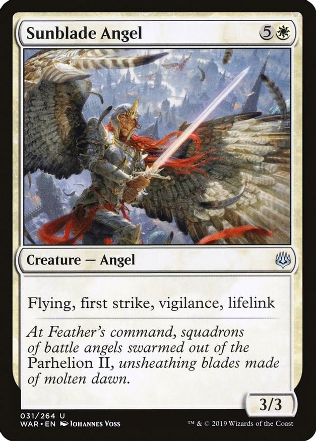 Sunblade Angel | 31 | War of the Spark