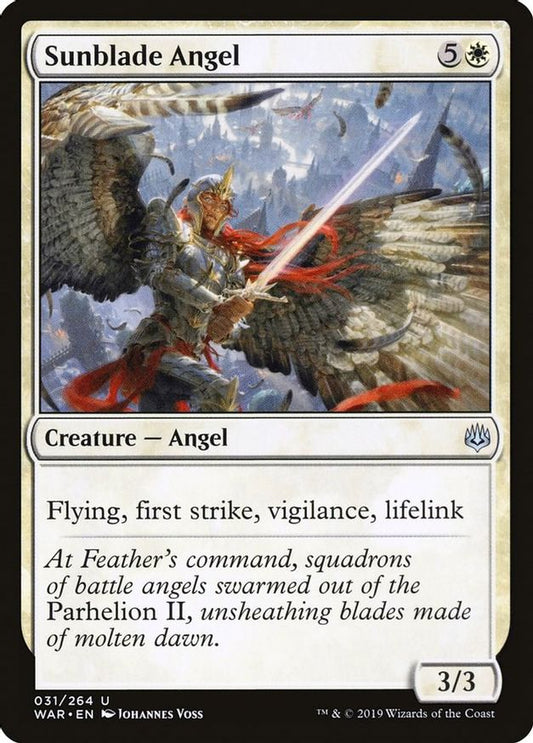 Sunblade Angel | 31 | War of the Spark