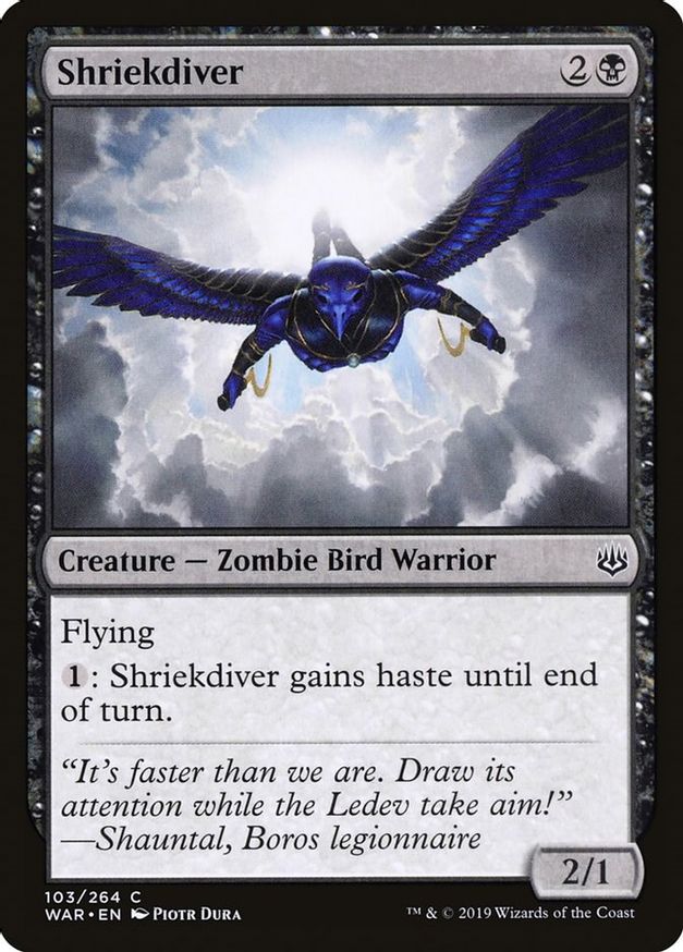 Shriekdiver | 103 | War of the Spark