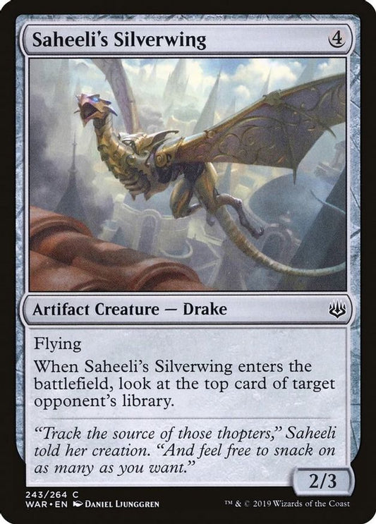 Saheeli's Silverwing | 243 | War of the Spark
