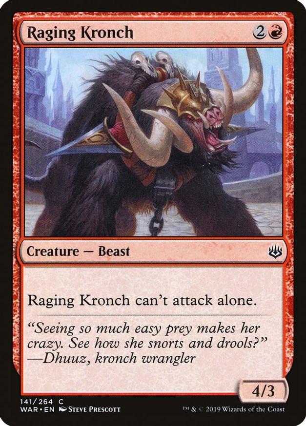 Raging Kronch | 141 | War of the Spark