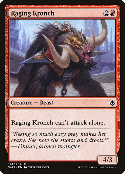 Raging Kronch | 141 | War of the Spark