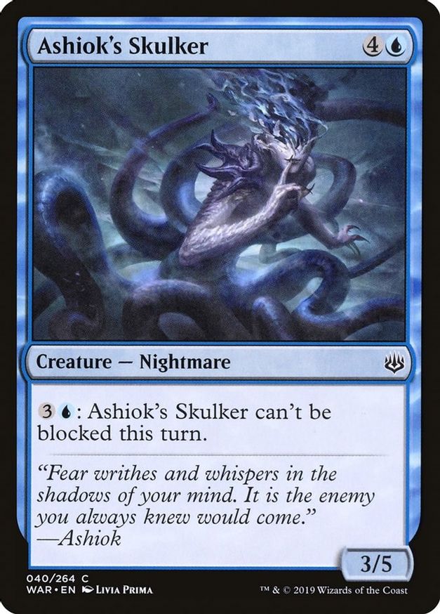 Ashiok's Skulker | 40 | War of the Spark