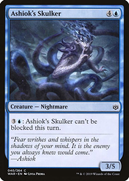 Ashiok's Skulker | 40 | War of the Spark