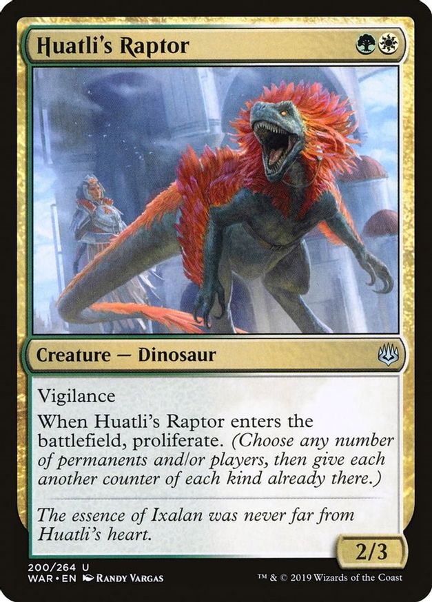 Huatli's Raptor | 200 | War of the Spark