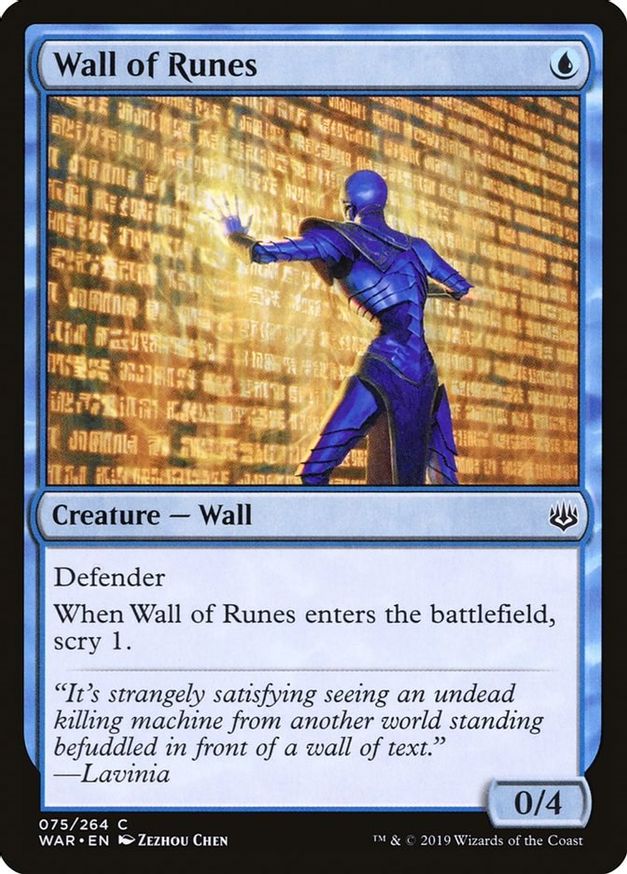 Wall of Runes | 75 | War of the Spark