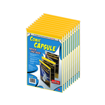 Yellow SILVER Age Size ComicCapsule